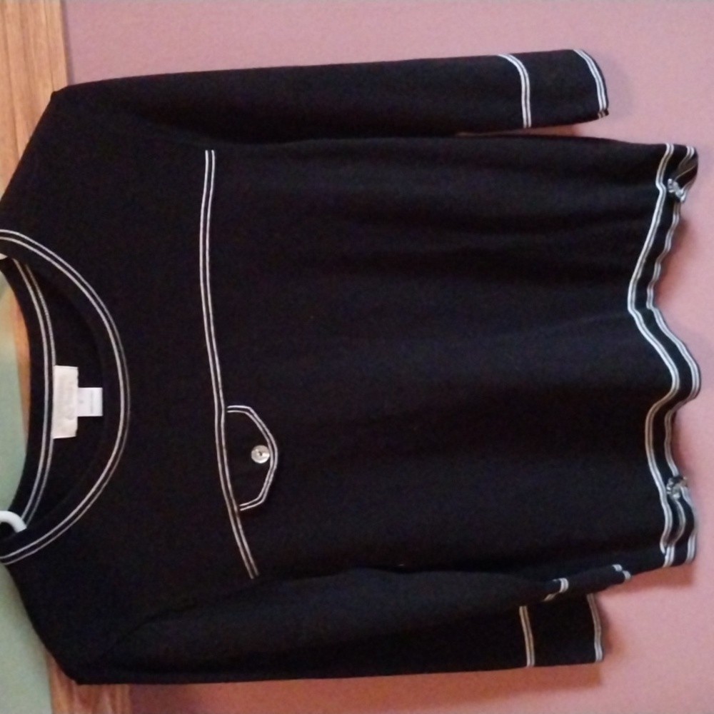 Christopher & Banks black top. Size small